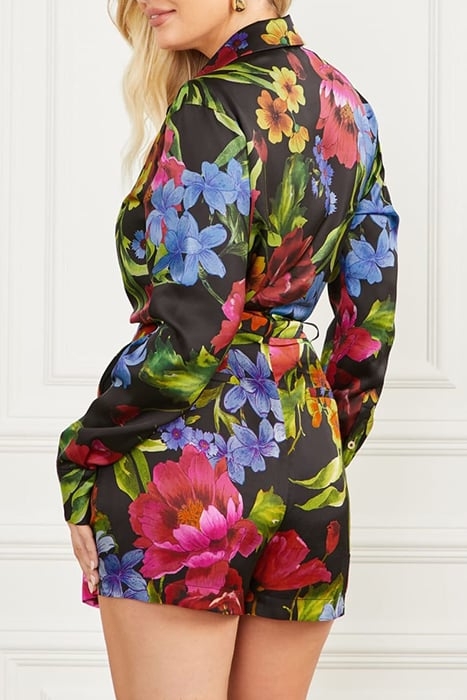 MARCIANO BY GUESS MELISSA PRINTED SHIRT BOLDLY BLOOMING BUTT 2