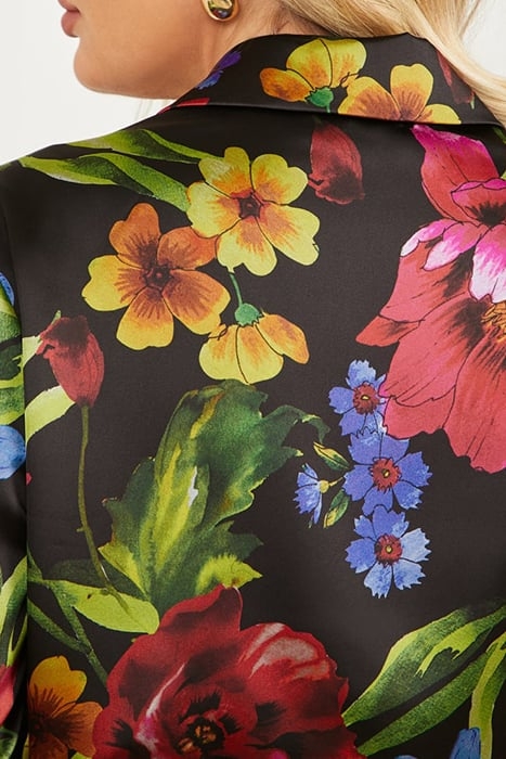 MARCIANO BY GUESS MELISSA PRINTED SHIRT BOLDLY BLOOMING BUTT 6