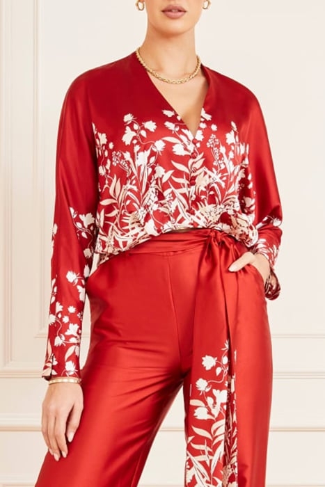 ERIN TOP SHADOWLANDS BLOUSE PRINT 1