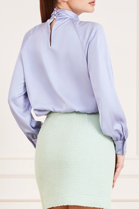 MARCIANO BY GUESS GABRIELLE BLOUSE DUST LIGHT BLUE 2