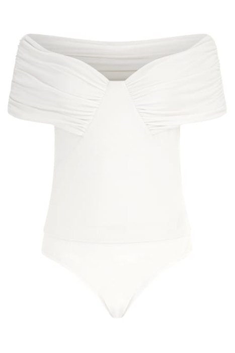 MARCIANO BY GUESS DORA BODYSUIT PALE PEARL 4