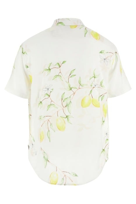 SS ECO RAYON LEMON VINES SHIRT LEMON VINES 5