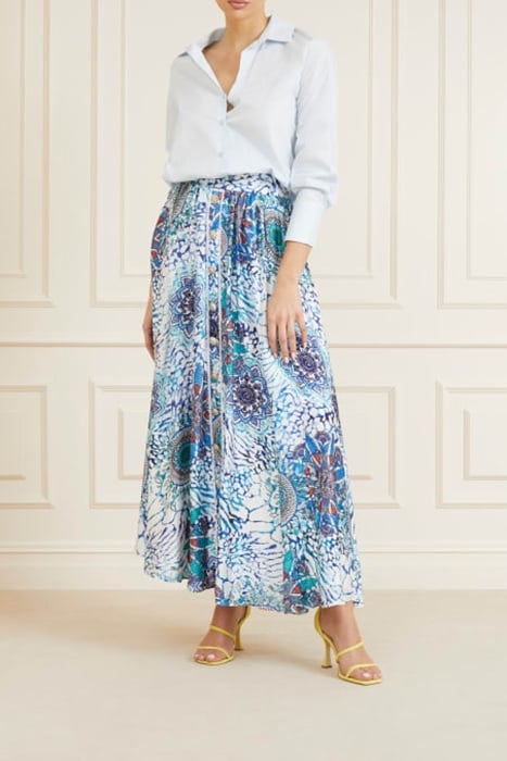 MARCIANO BY GUESS LISA SHIRT POPELINE BUTTON-DOWN HELIUM 3