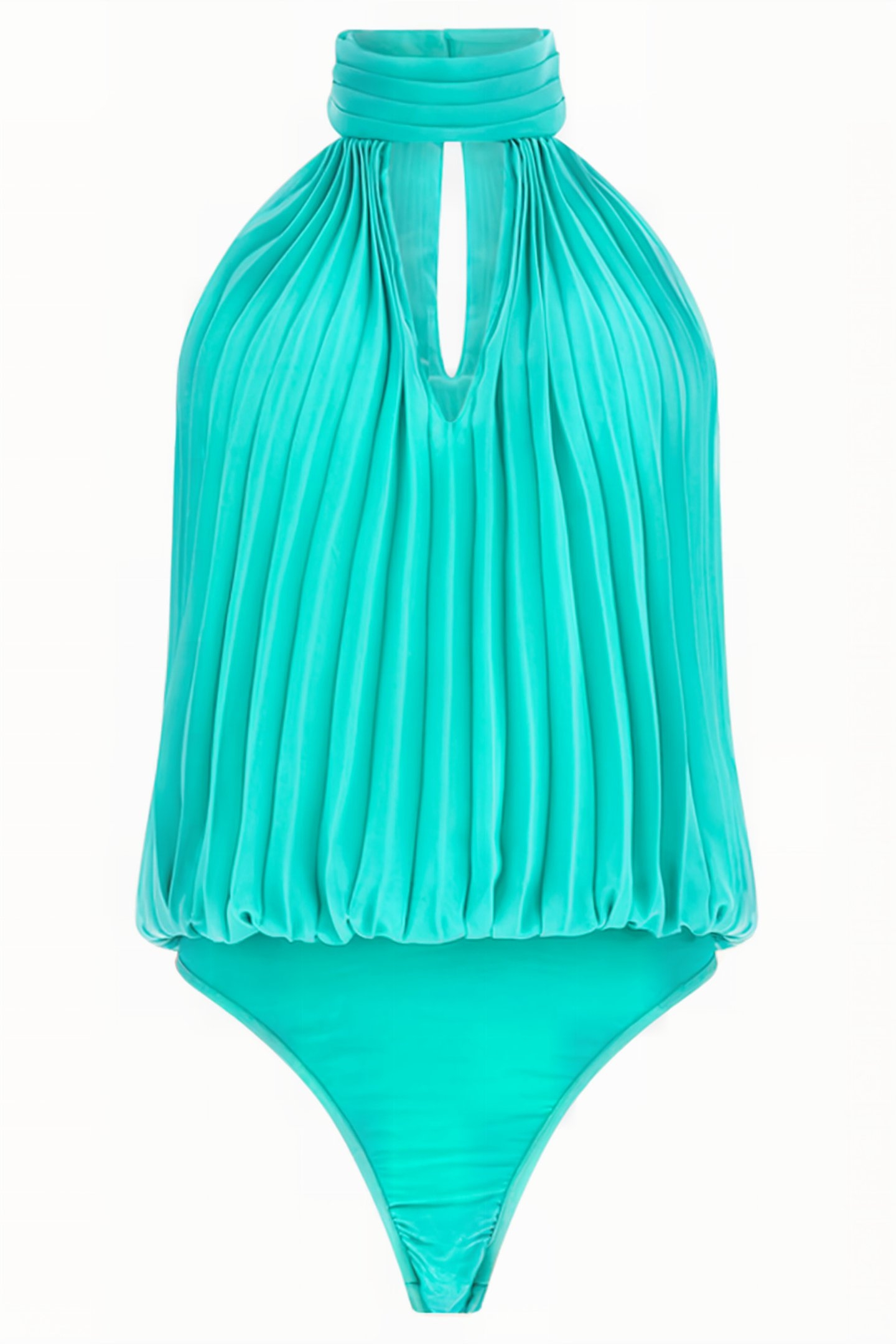 MARCIANO BY GUESS SET SAIL BODYSUIT POMPOM GREEN 4