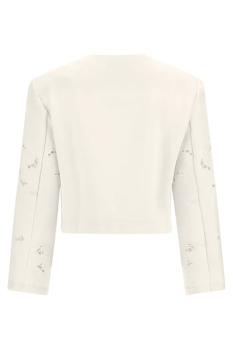 ANISA JACKET PALE CROPPED PEARL 5