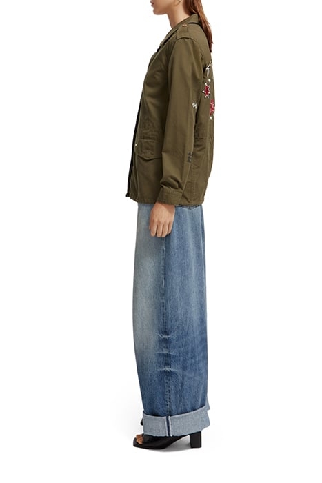 EMBROIDERED FESTIVAL JACKET MILITARY 6