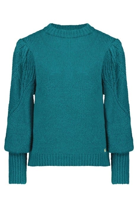 CATHY PULLOVER KEEP IT TEAL 2