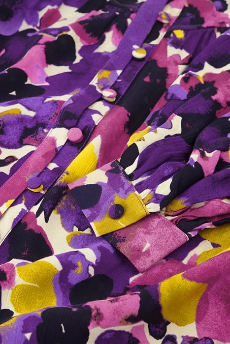 RESA BLOUSE CREME BRULEE/EGGPLAN 5