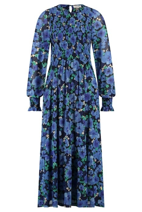 CARO MESH DRESS BLUEMSBURY/FEELING G 3