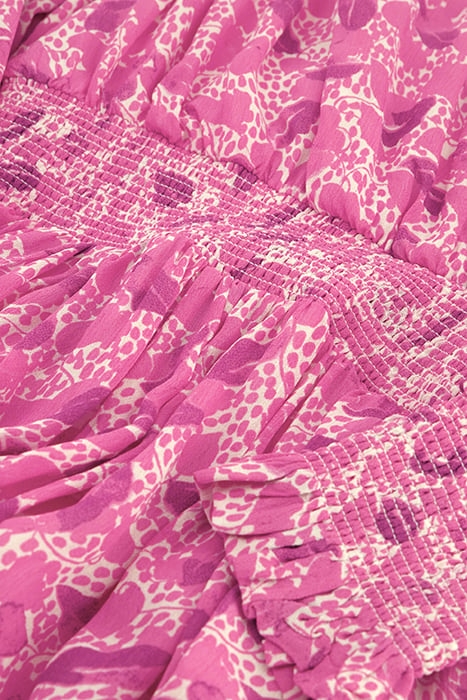 ANJUNA DRESS BUBBLE GUM PINK/CREA 5