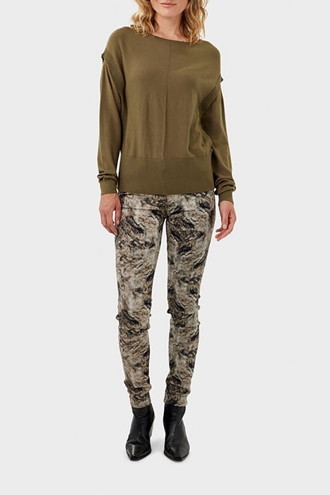 PULLOVER LONG SLEEVES 21001800 MILITARY OLIVE 3