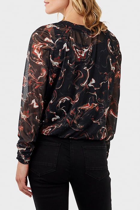 T-SHIRT LONG SLEEVES 21102041 BLACK 2