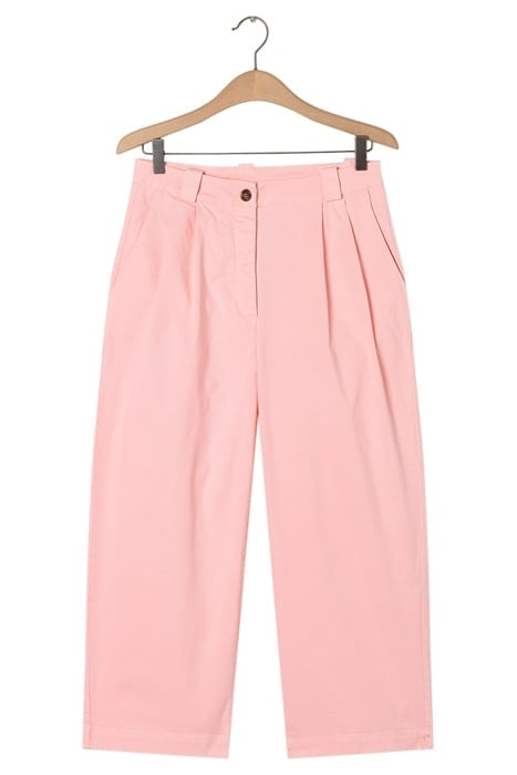 WIDE CHINO TROUSERS EGLANTINE 4