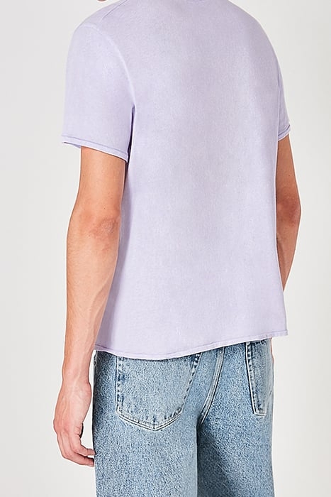 V COLLAR SHORT-SLEEVES TEE-SHIRT GLYCINE VINTAGE 2