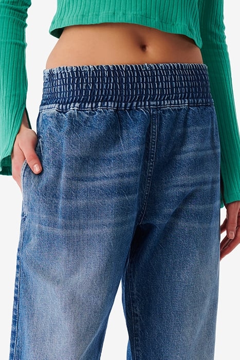 DEMETE STRAIGHT IN BLUE DENIM 4