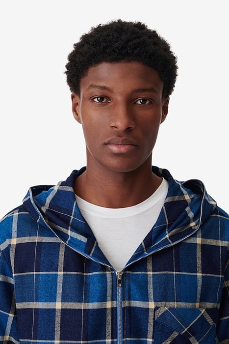 ROUSKY LIGHT JACKET IN MIXED BLUE 5