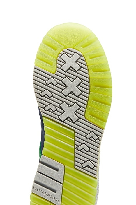 BOYS VIVEXIO SNEAKER BLUE MULTI 5