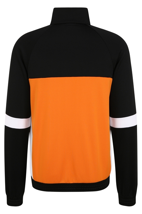 DASH TRACK JACKET BLACK-RUSSET ORANGE-BRIGHT WHITE 2