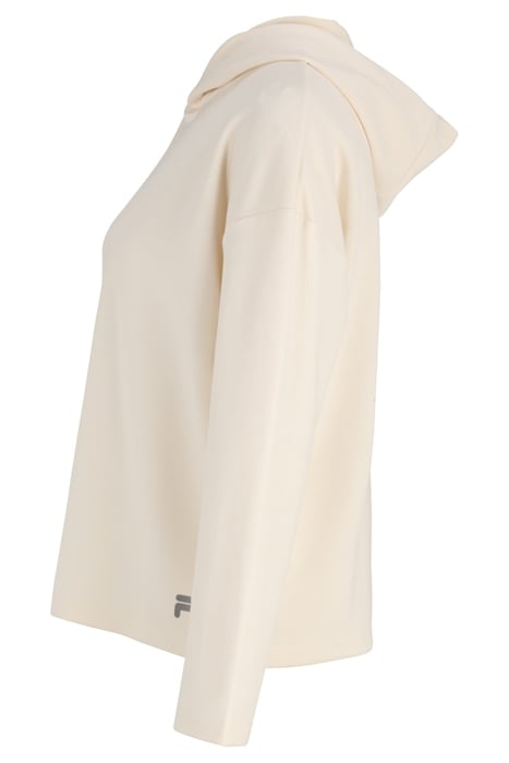 CRIVITZ CROPPED HOODY ANTIQUE WHITE 3