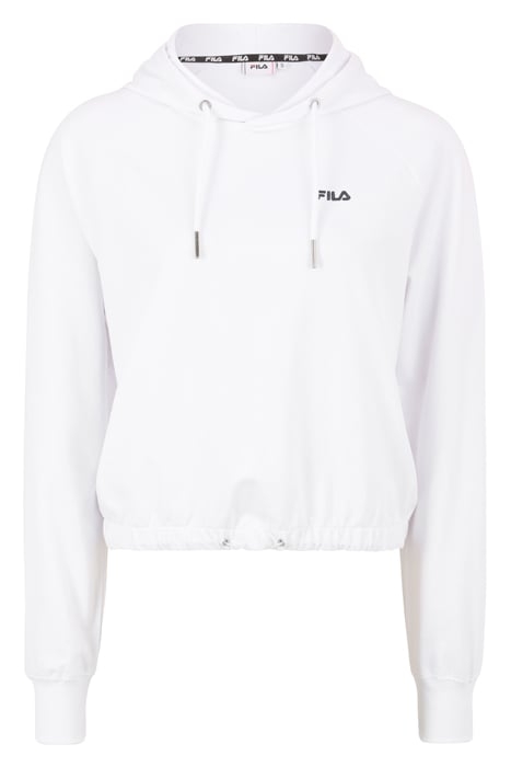 BAALBERGE CROPPED HOODY BRIGHT WHITE 4