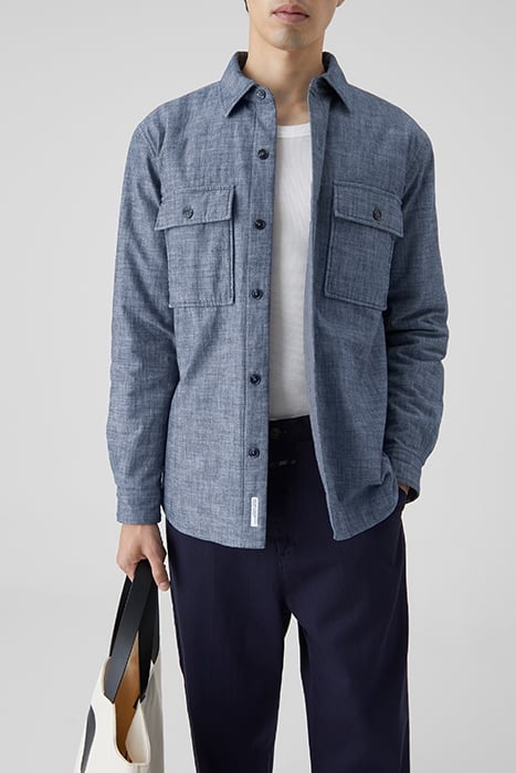 PADDED SHIRT SHIRTS & BLOUSES DARK NIGHT 5