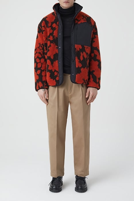 TEDDY JACKET JACKETS & COATS EMBER RED 2