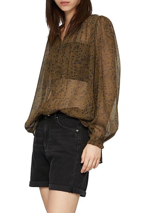 S.OLIVER-QS BLOUSES GREEN-DARK 4