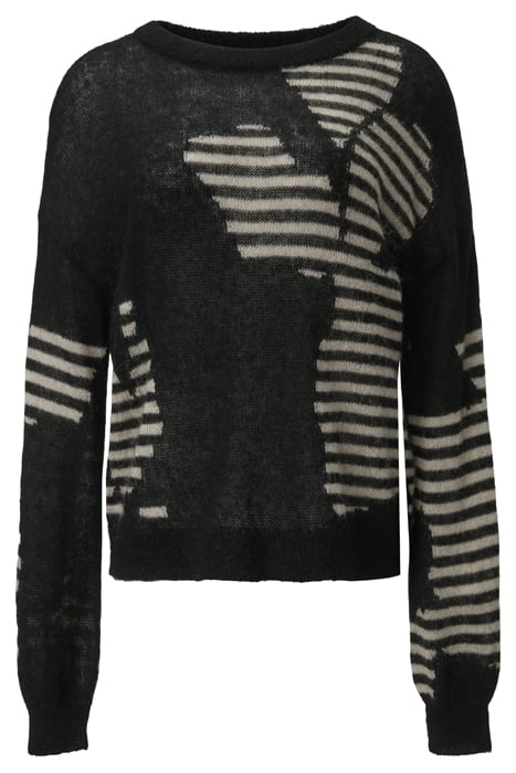 COMMA PULLOVER GREY/BLACK 3