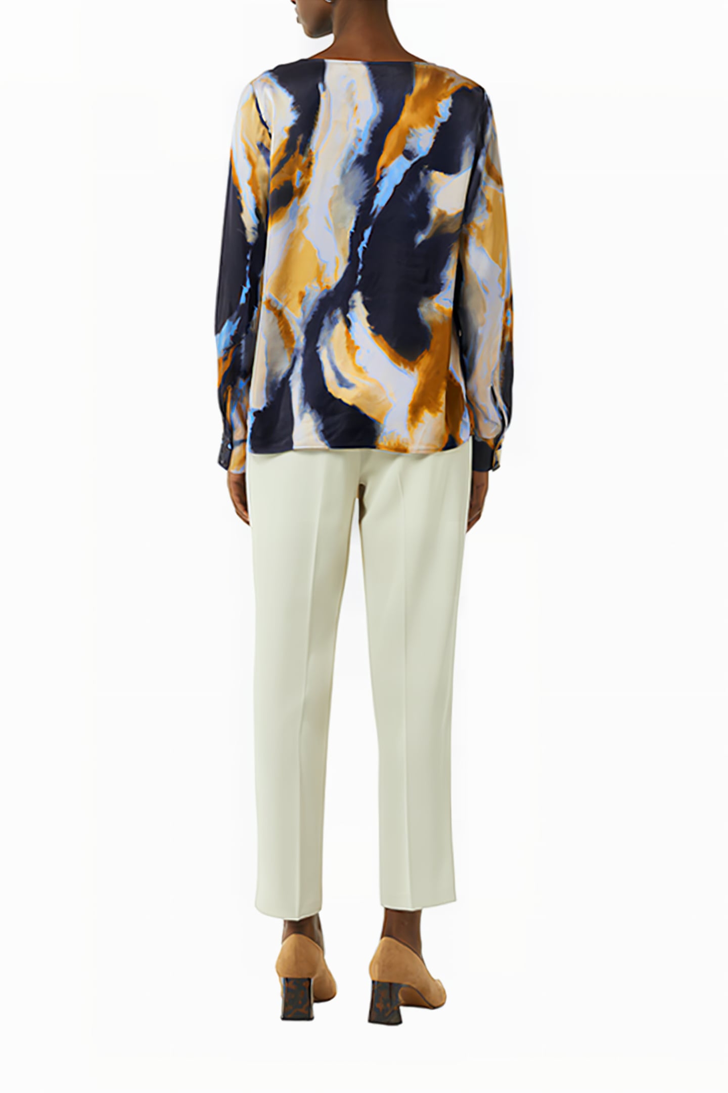 COMMA BLOUSES BLUE 3