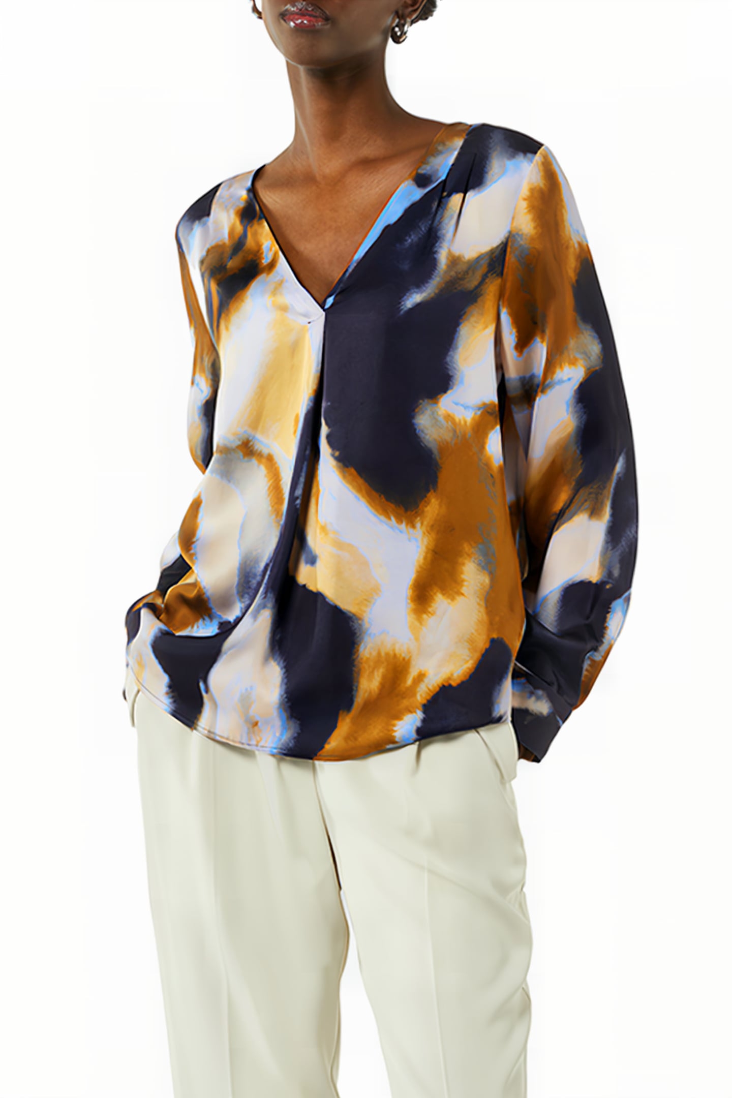 COMMA BLOUSES BLUE 1