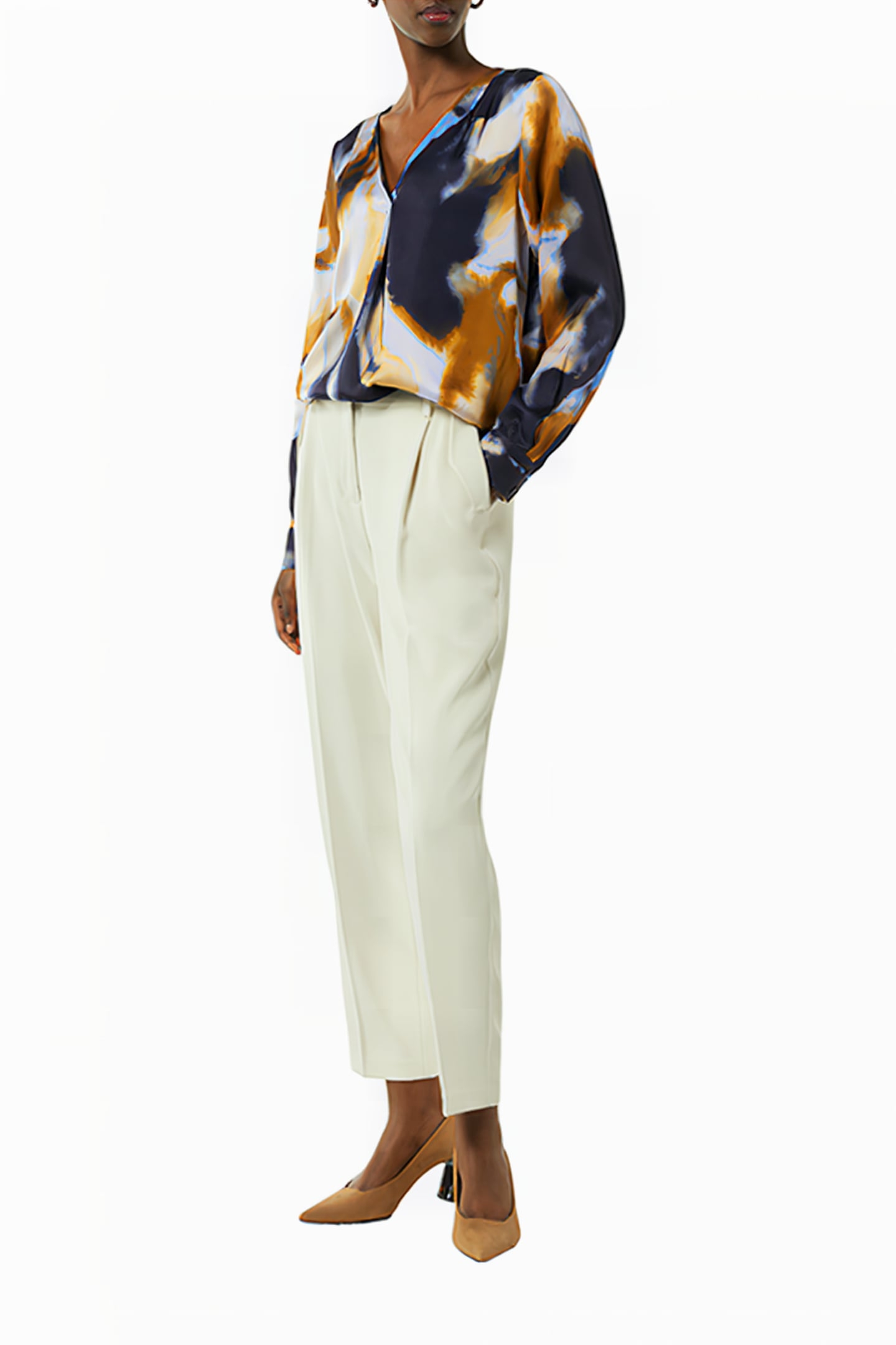 COMMA BLOUSES BLUE 2