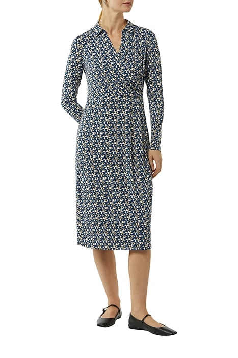COMMA DRESSES BLUE-MARINE 2