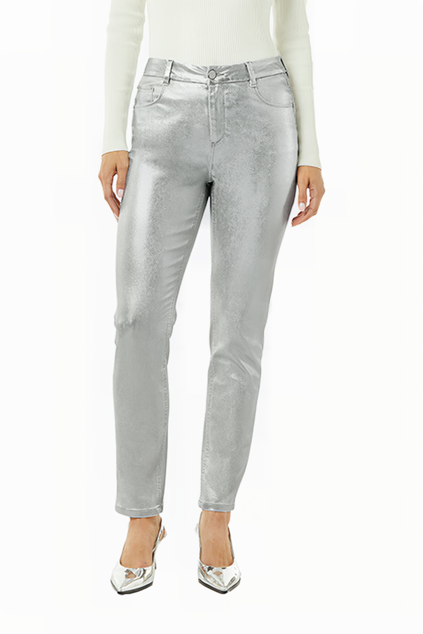 COMMA PANTS SILVER 1