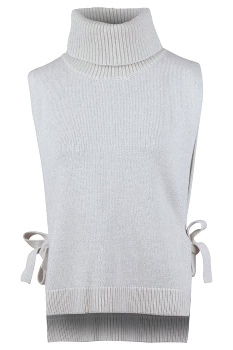 DILARA KNIT BIB OFFWHITE PATTERN 1