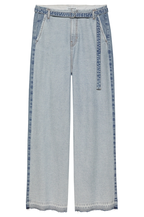 CROPPED STRAIGHT LEG JEANS LIGHT BLUE 4