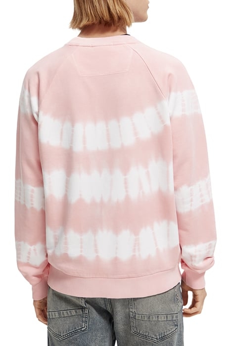 TIE-DYE ARTWORK RELAXED-FIT SWEATSHIRT ROSE 2