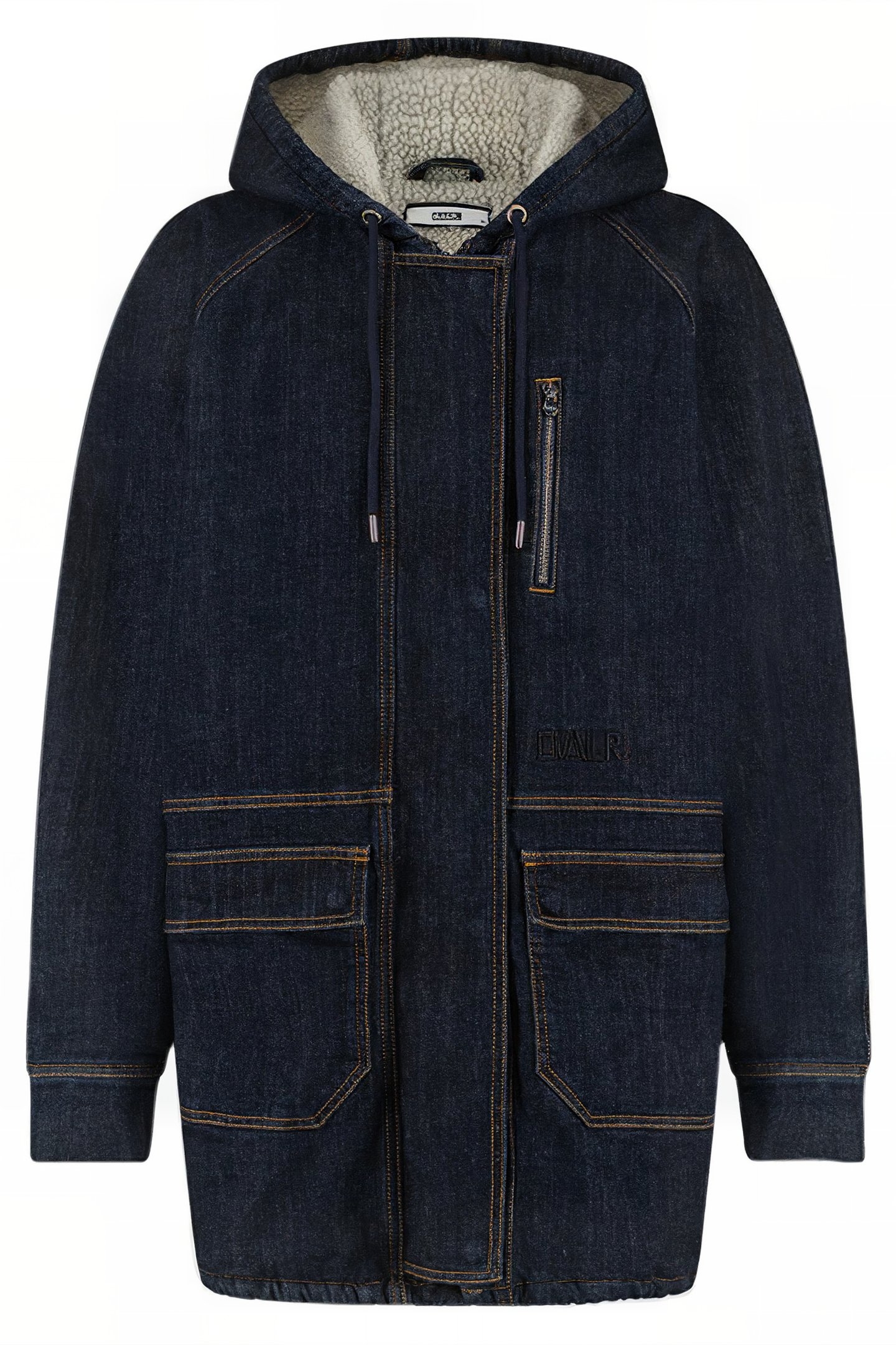 KEVIN LOOSE RAW UNISEX DENIM JACKET RAW 2