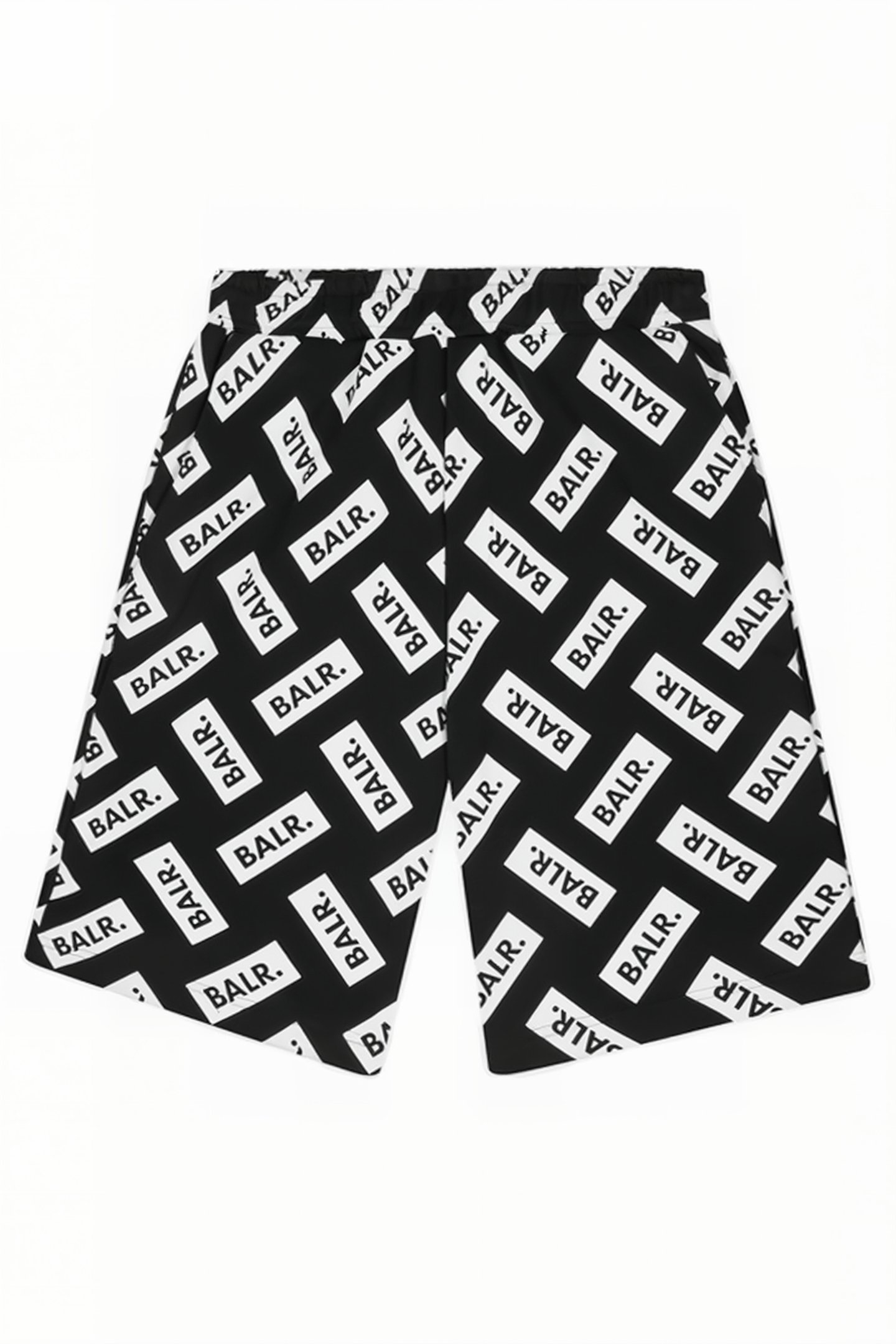 REGULAR CLUB AOP SHORTS JET BLACK/BRIGHT WHITE 1