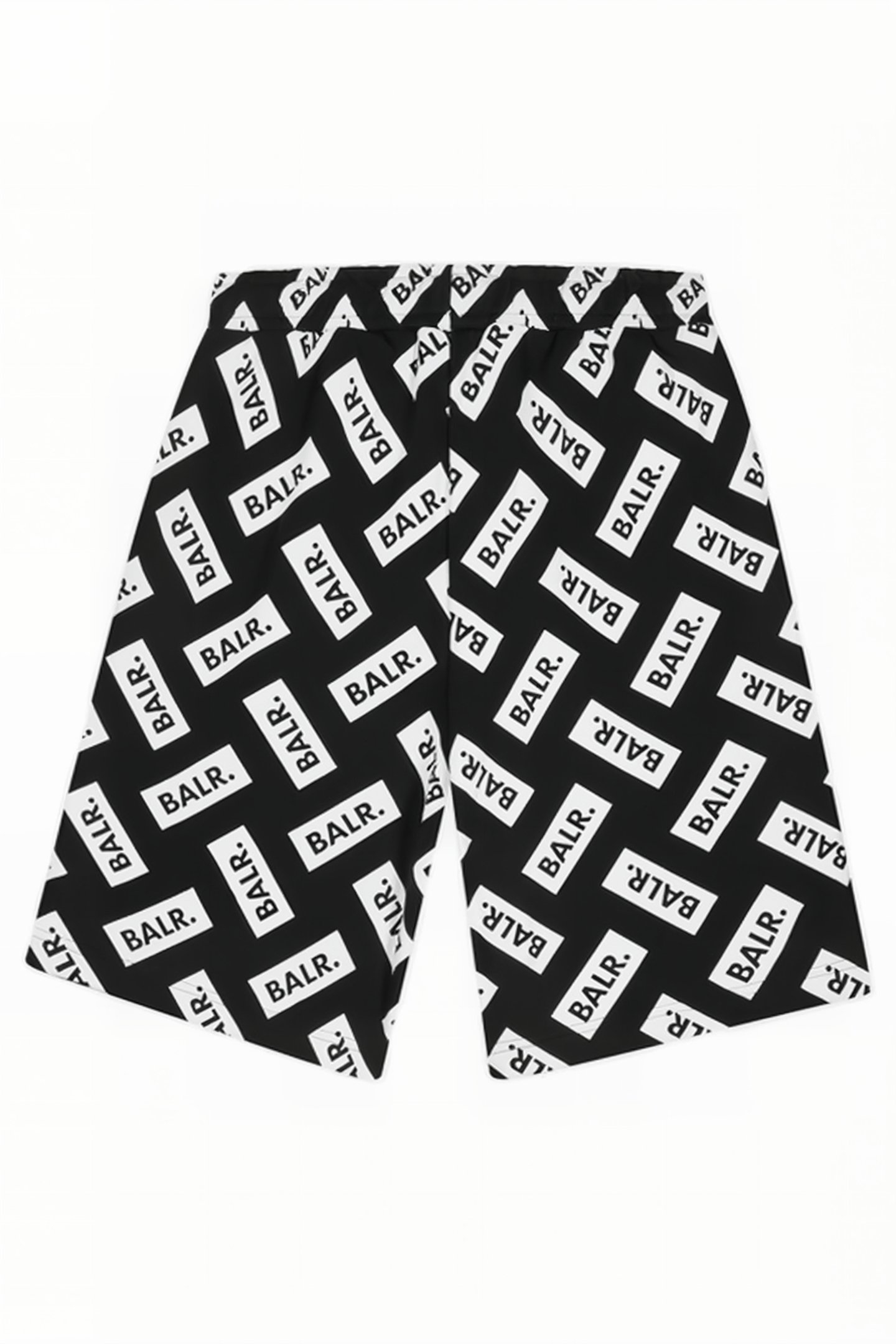 REGULAR CLUB AOP SHORTS JET BLACK/BRIGHT WHITE 2