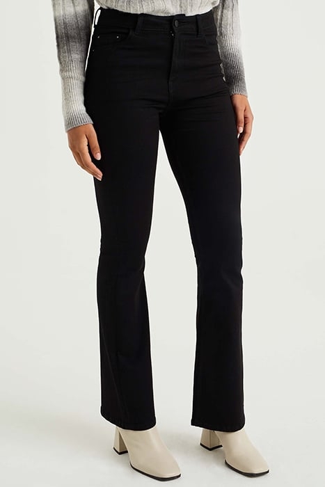 5-POCKET HIGH WAIST BLACK 1