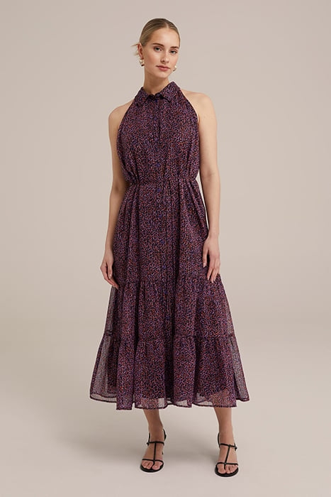 DRESS MID LENGTH MULTI-COLOURED 1