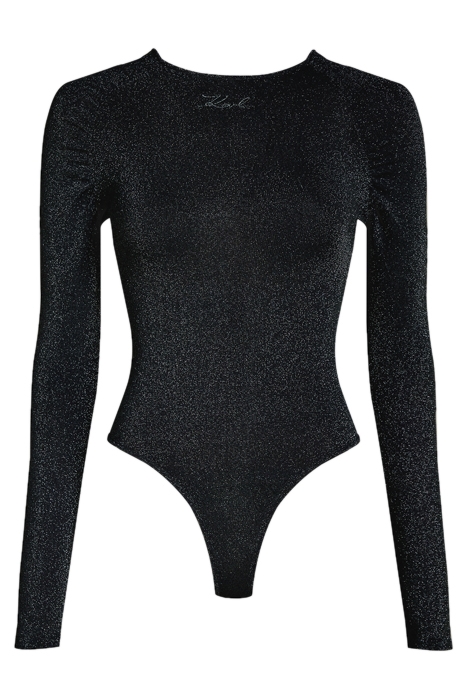EVENING KNIT BODY BLACK LUREX 2