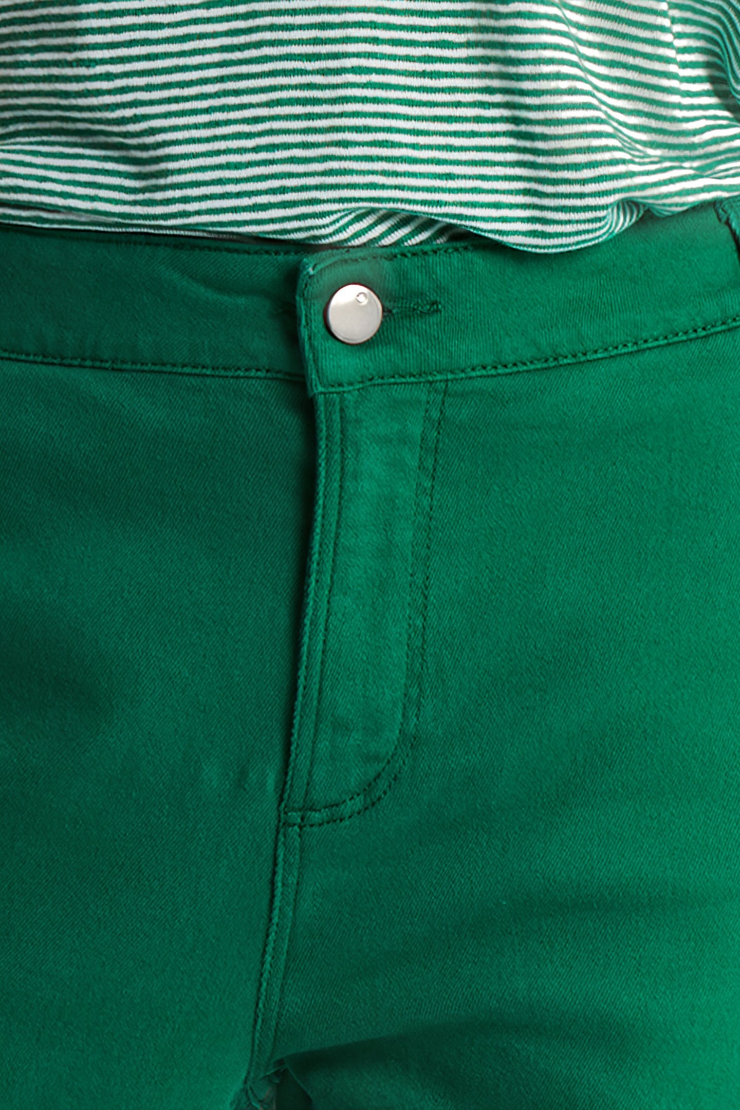 MEADOW GREEN FLARED JEANS 6