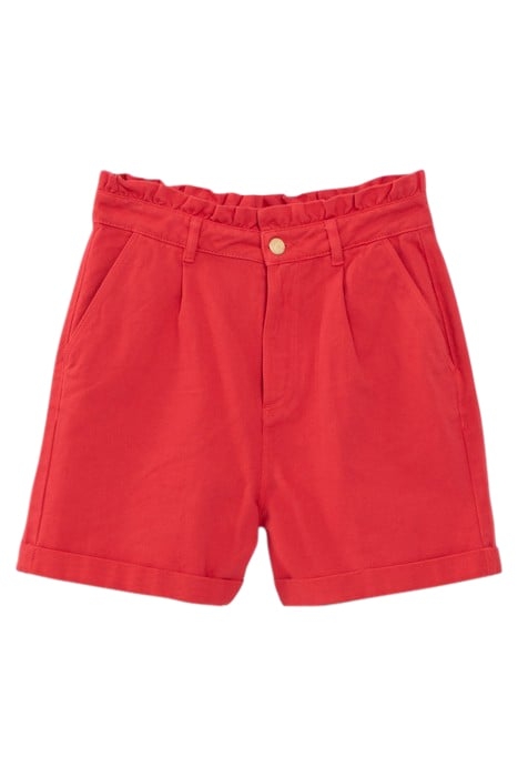 CORAL DENIM SHORTS 3