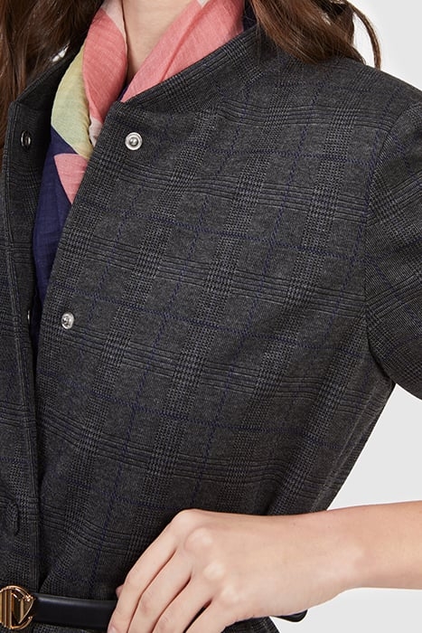 LIGHT GREY CHECK COAT 4