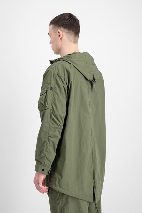 UTILITY FISHTAIL JACKET UV SAGE-GREEN 2