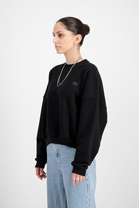 ALPHA ESSENTIALS RL SWEATER BLACK 5