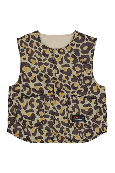 REVERSIBLE VEST CAMO OLIVE LEO CAMO 7