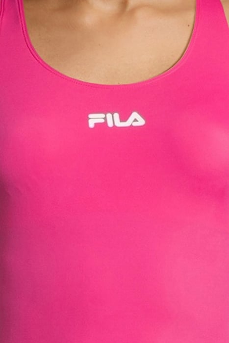 SAKI RACER BACK SWIMSUIT FUCHSIA PURPLE 7