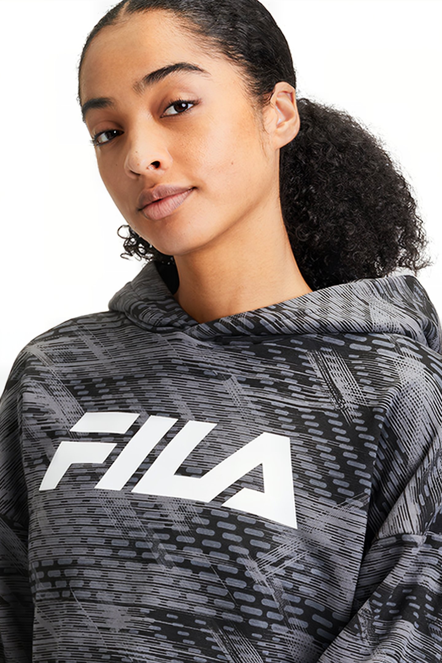 TERRALBA AOP CROPPED HOODY GREY URBAN JUNGLE 7